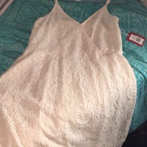 Mossimo Off White Lace Dress